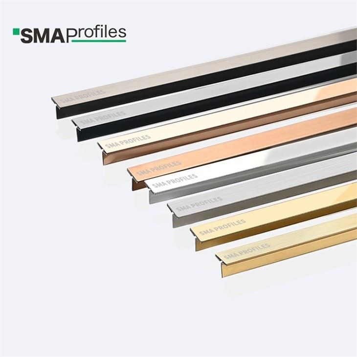 stainless steel T bar trim